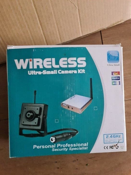 Draadloos Ultra Kleine Camera Kit Compleet, Ophalen of Verzenden, Zo goed als nieuw, Binnencamera
