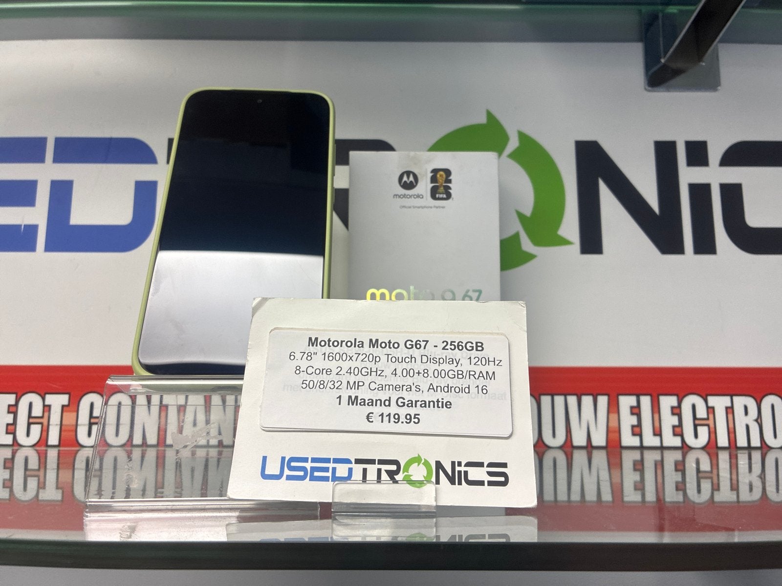 Motorola Moto G67 - 256GB - Zo goed als nieuw, Overige modellen, Ophalen of Verzenden, Zo goed als nieuw, Zonder simlock