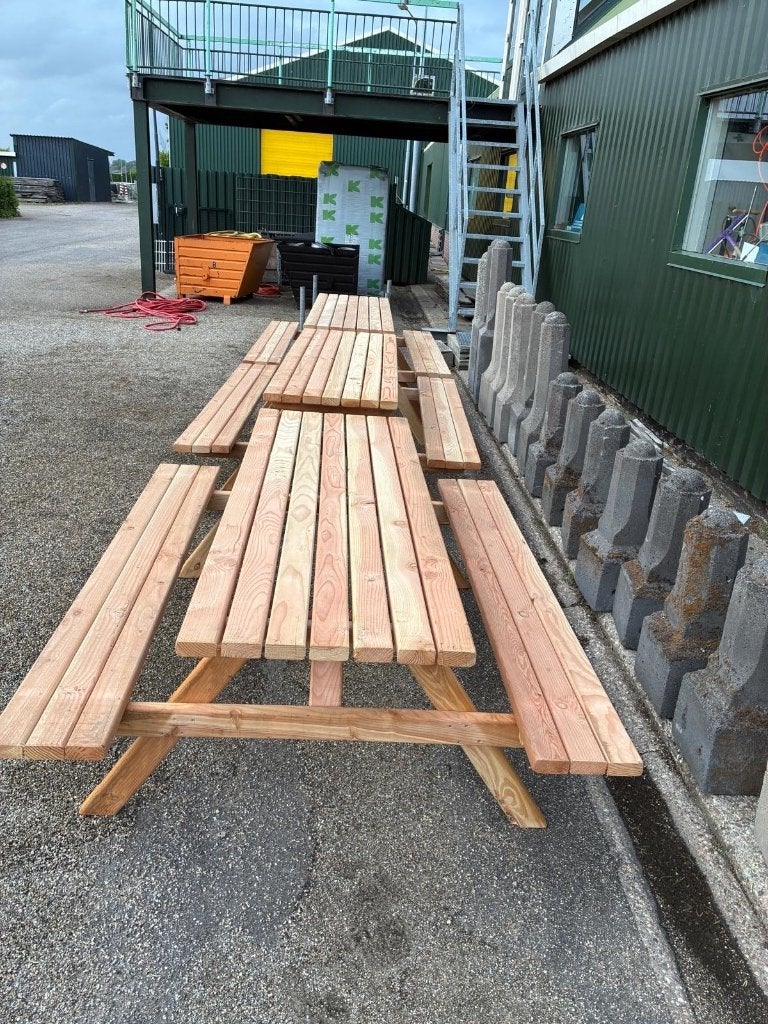 Picknickbank, Tuin en Terras, Picknicktafels, Ophalen, Nieuw, Rechthoekig, Hout