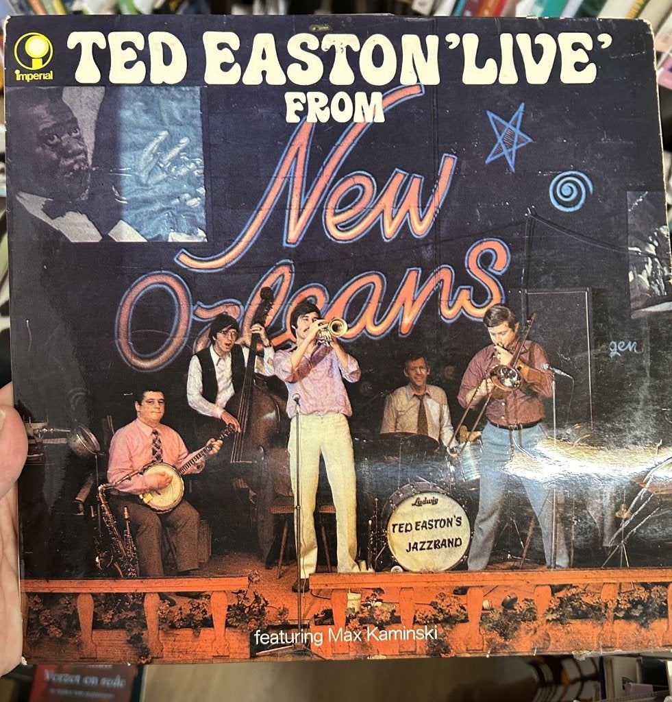 Ted Easton: Live from new orleans (lp), Ophalen of Verzenden, Gebruikt, Jazz, LP