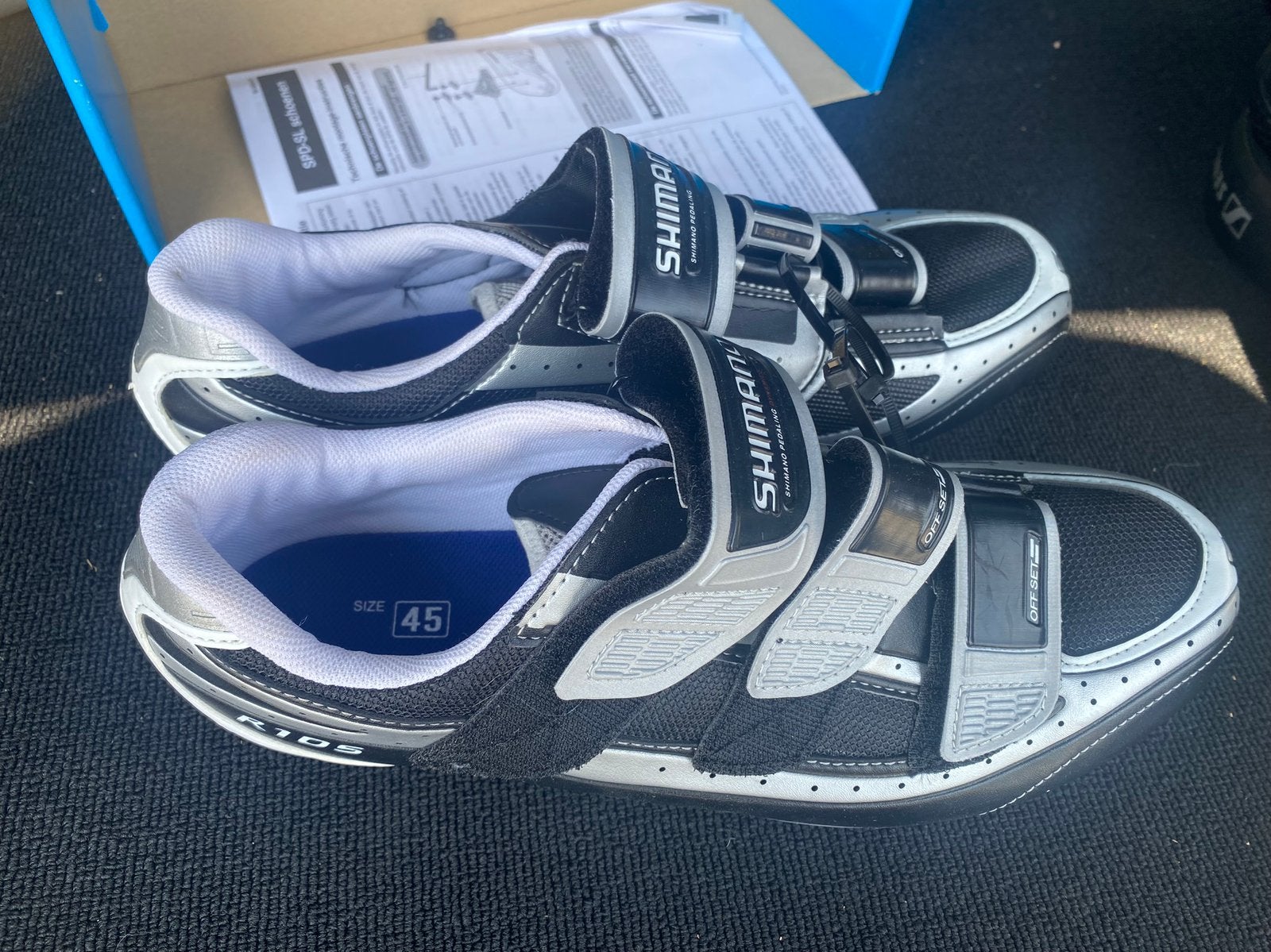 Shimano SH-R105 wielrenschoenen maat 45, Ophalen of Verzenden, Nieuw, Heren, Schoenen