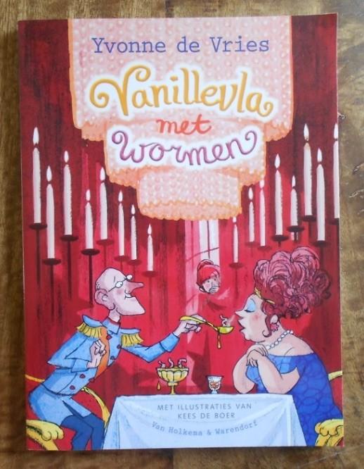 Vanillevla met wormen - Yvonne de Vries ( Charlotte / Victor, Ophalen, Zo goed als nieuw, Fictie algemeen