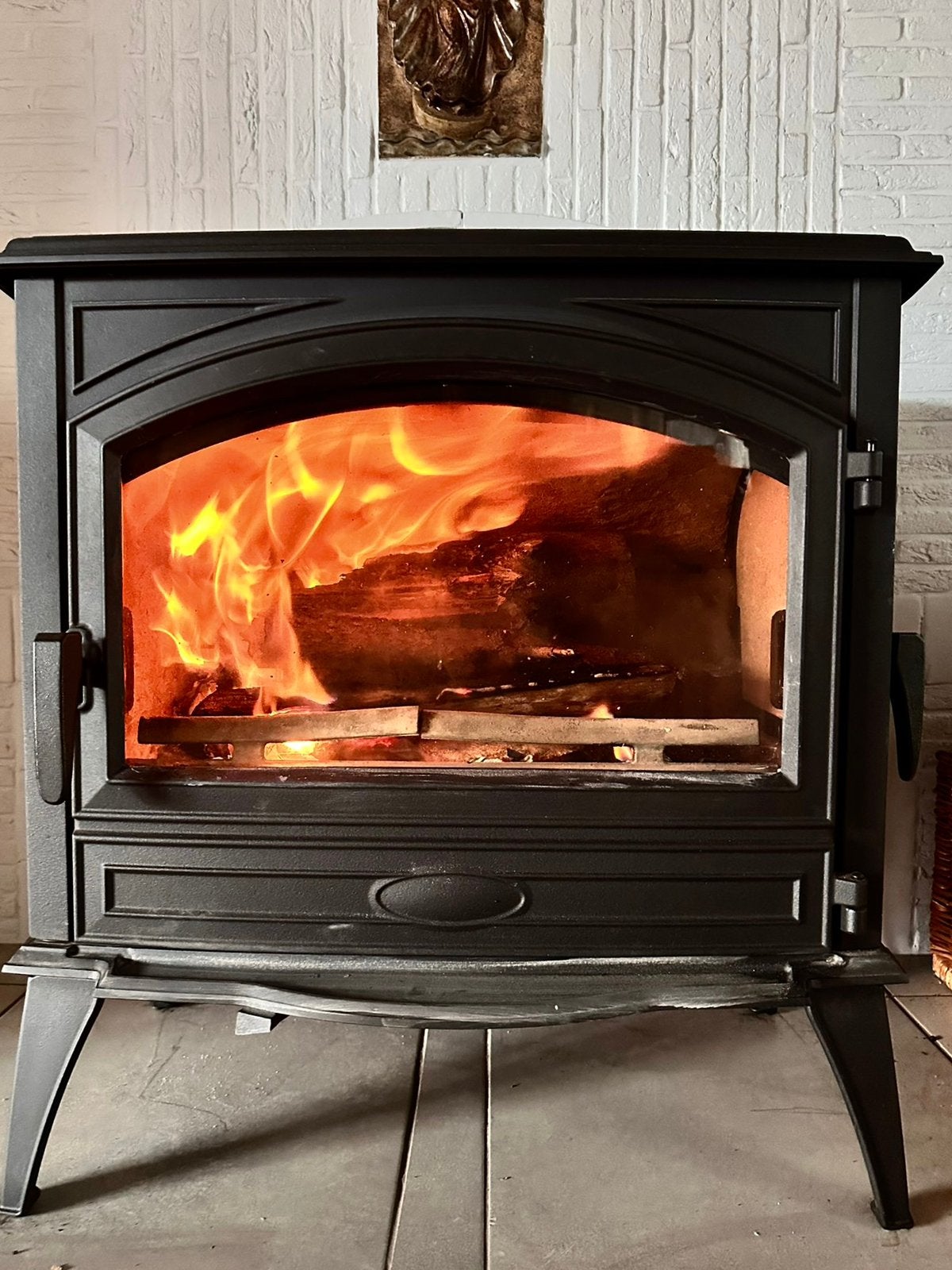Dovre 760 WD houtkachel, Ophalen, Gebruikt, Houtkachel, Vrijstaand