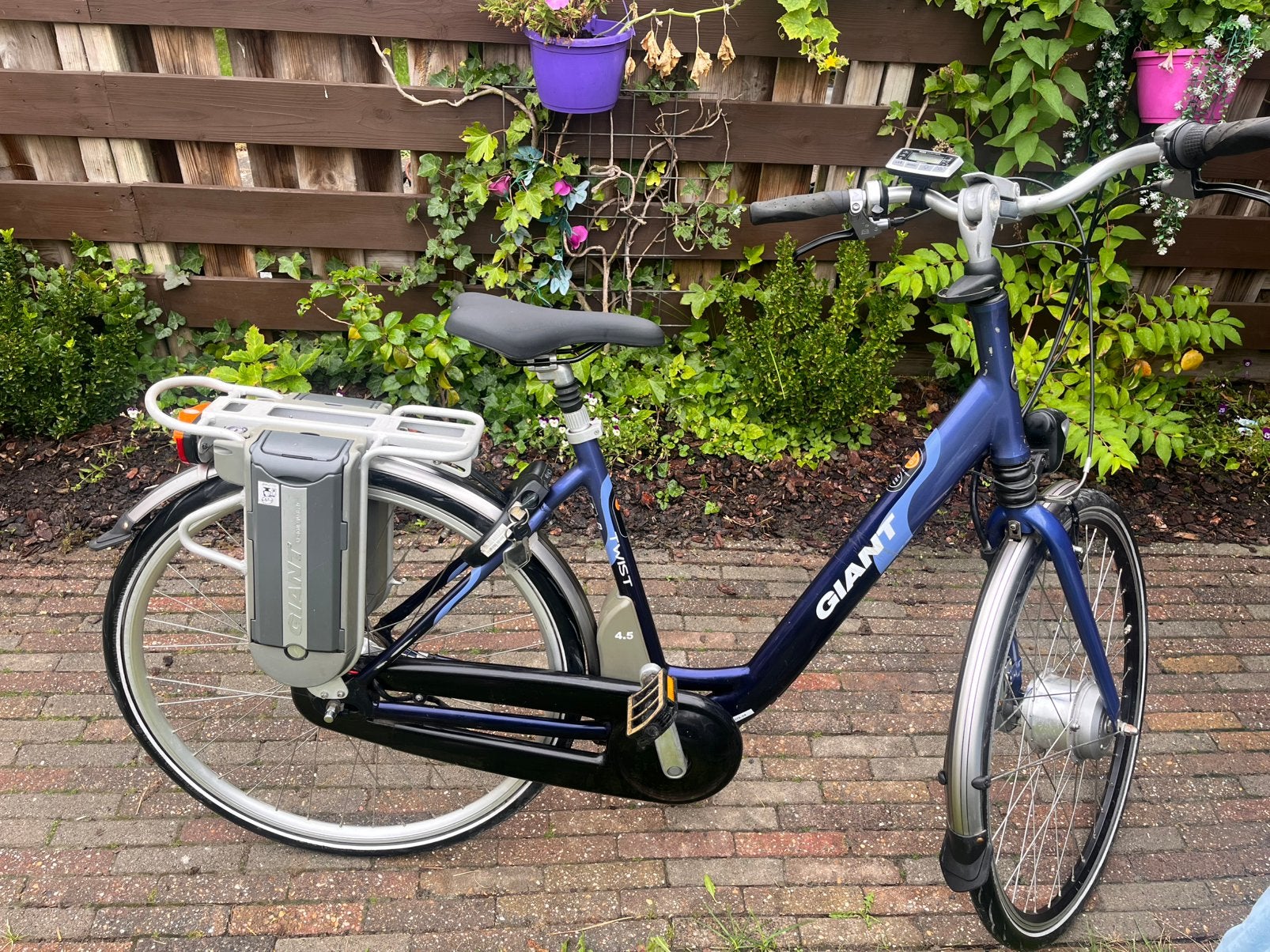 Giant elektrische fiets met 2 accus, Ophalen, Zo goed als nieuw, Overige merken
