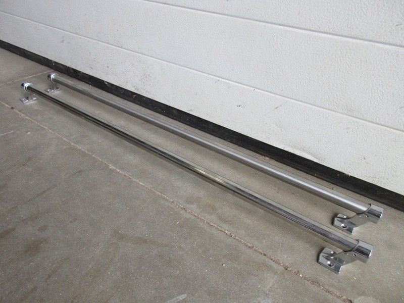 RVS handrailing, dakrailing, reling 2 x 96 cm, Ophalen, Zo goed als nieuw, Overige typen