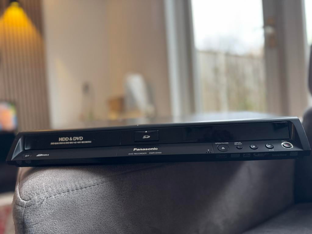 Panasonic DMR-EH55 HDD & DVD Recorder - Topconditie!, Audio, Tv en Foto, Ophalen of Verzenden, Zo goed als nieuw, Harddiskrecorder