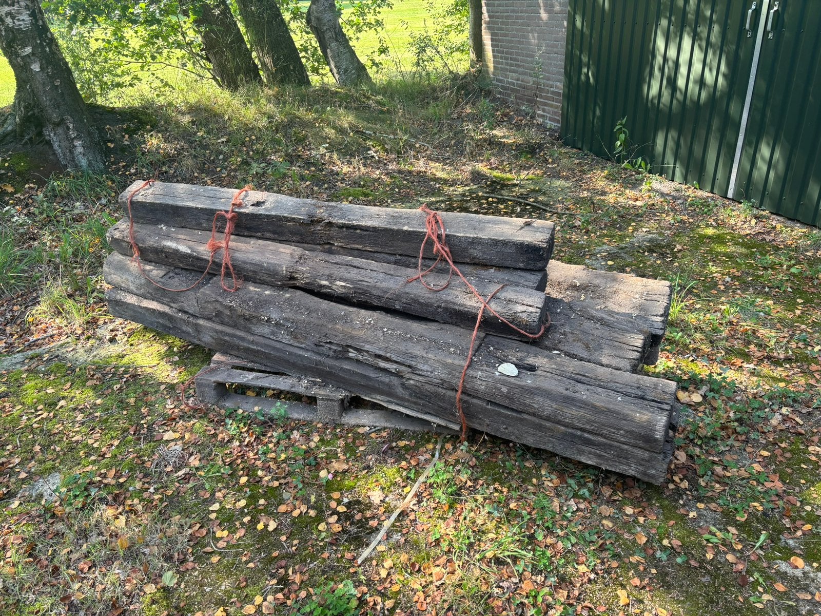 Spoorbielzen, Ophalen, Zo goed als nieuw, Minder dan 180 cm, Palen