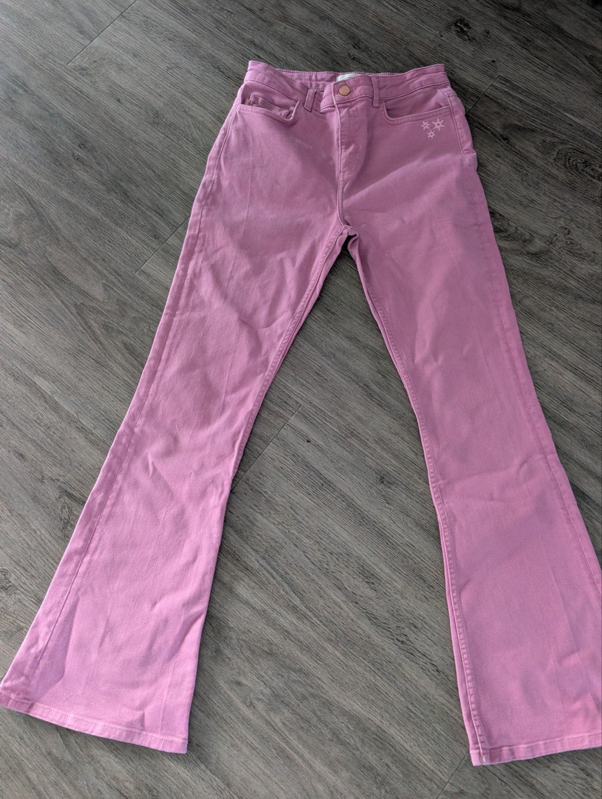 Fabienne Chapot Eva Flare Jeans Roze Maat 28/32, Ophalen of Verzenden, Zo goed als nieuw, Fabienne Chapot, Roze