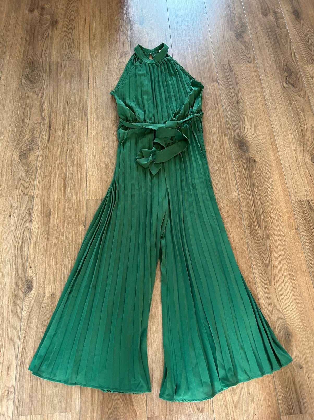 Groene jumpsuit maat M, Kleding | Dames, Jumpsuits, Ophalen of Verzenden, Zo goed als nieuw, Maat 38/40 (M), Groen