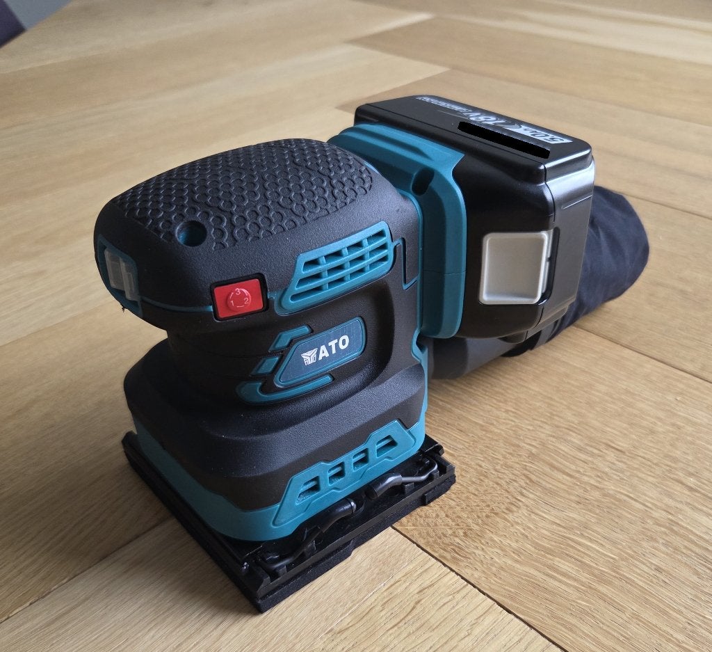 Schuurmachine met vierkante voet 18V NIEUW! excl accu, Doe-het-zelf en Verbouw, Gereedschap | Schuurmachines, Ophalen of Verzenden