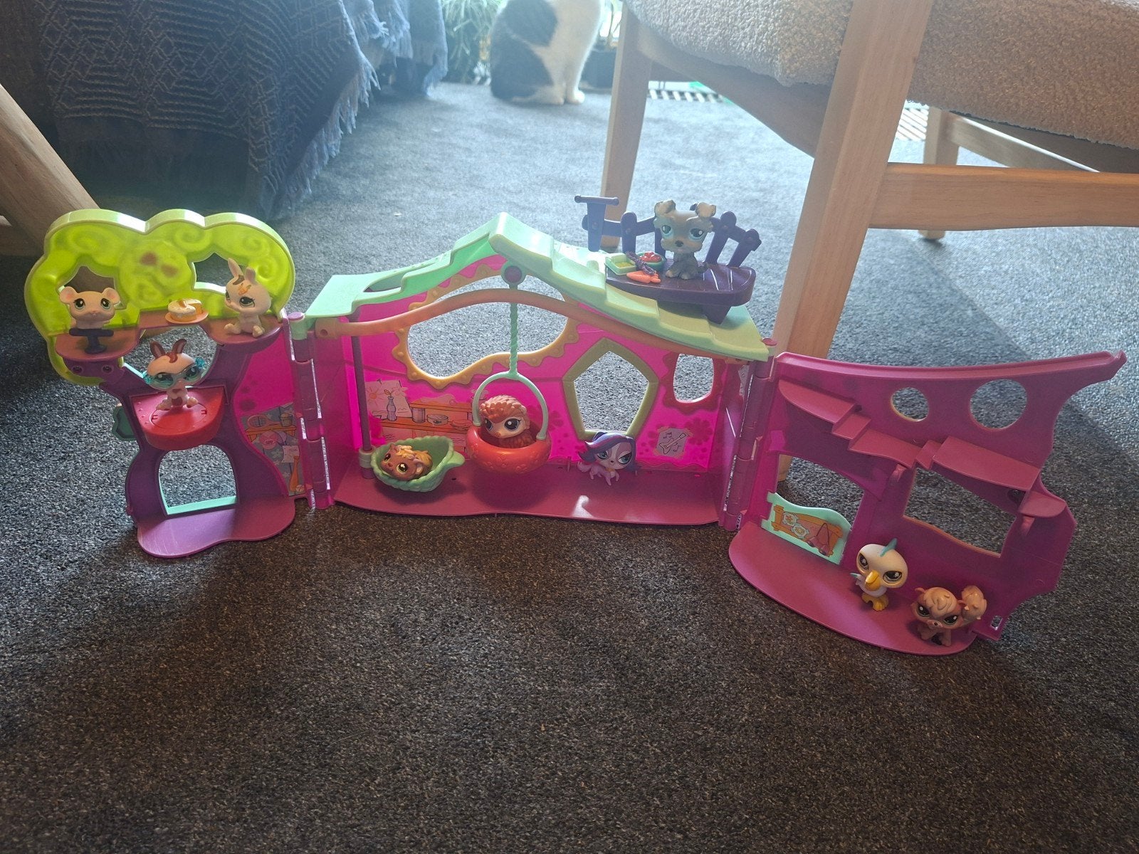 Littlest Pet Shop Pets Only! speelhuis incl. Schnauzer #1393, Ophalen of Verzenden