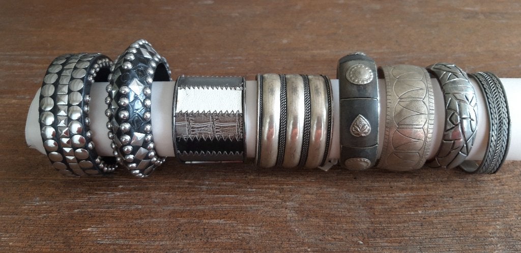 te koop lmooie zilverkl. dames en heren armbanden, Ophalen of Verzenden, Nieuw, Zilver, Overige materialen