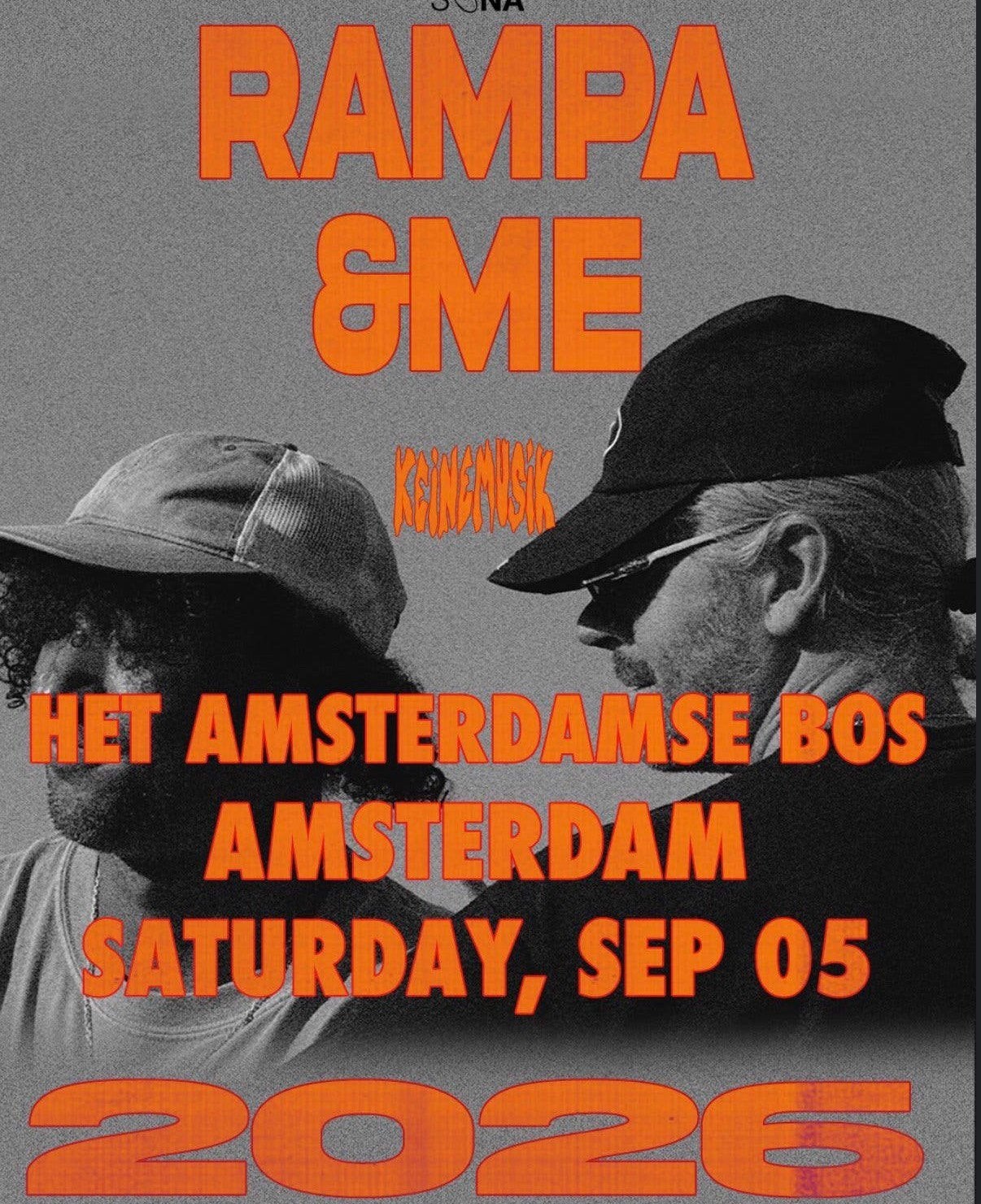 2x tickets Sona & Rampa, Tickets en Kaartjes, Evenementen en Festivals, Twee personen
