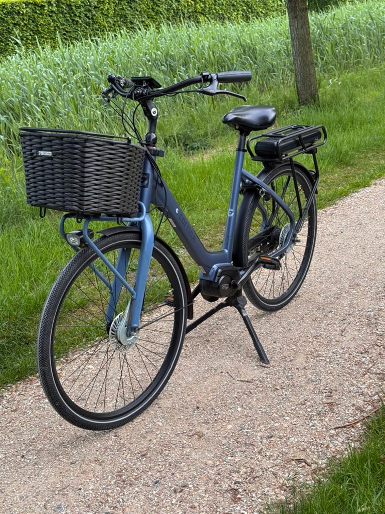 Cortina elektrische dames fiets, Fietsen en Brommers, Elektrische fietsen, Gebruikt, Ophalen of Verzenden, Cortina, 51 tot 55 cm