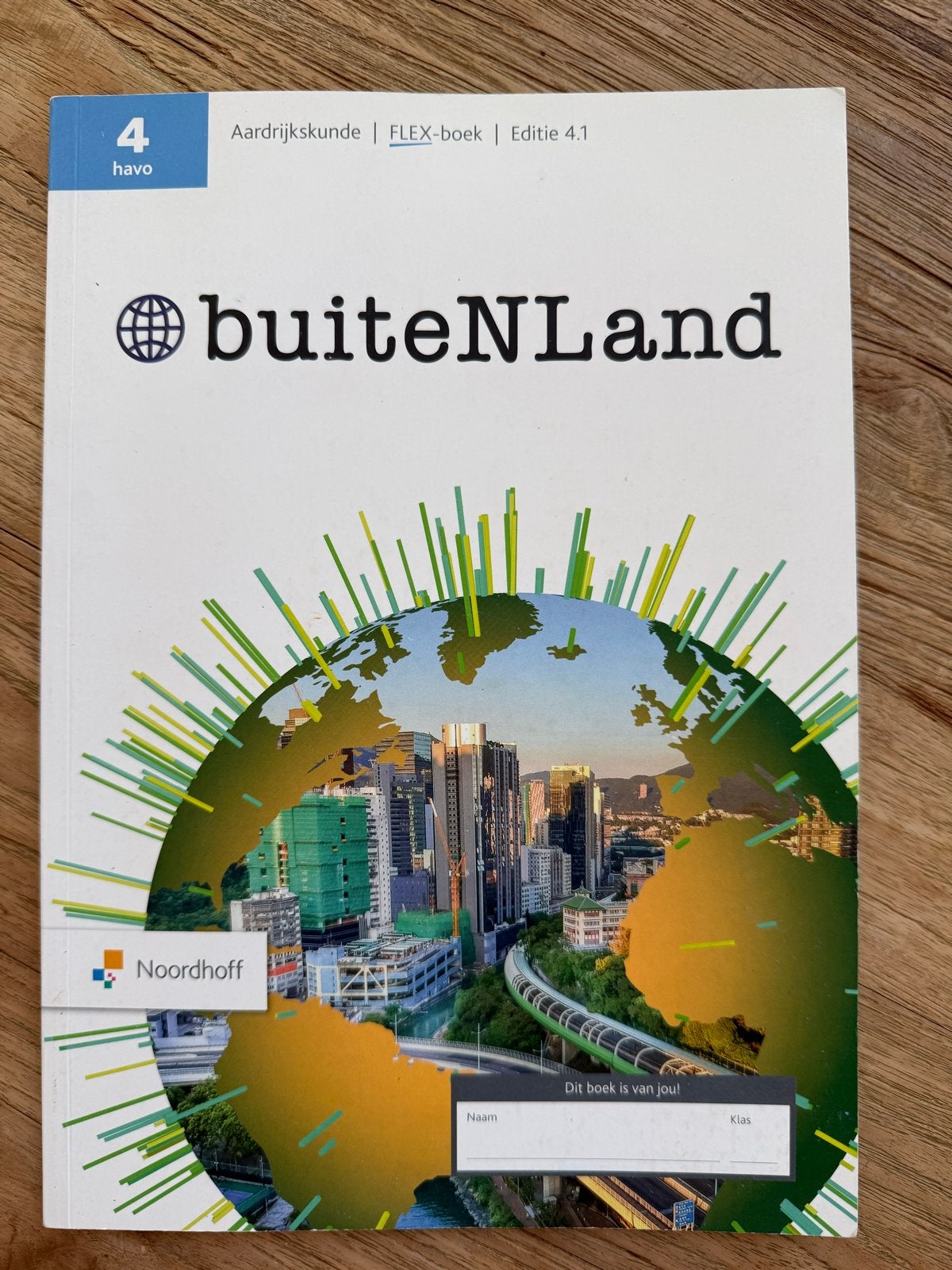 buitenNLAnd Aardrijkskunde FLEX-boek Ed. 4.1 havo 4, Ophalen of Verzenden, Gelezen, HAVO, Aardrijkskunde