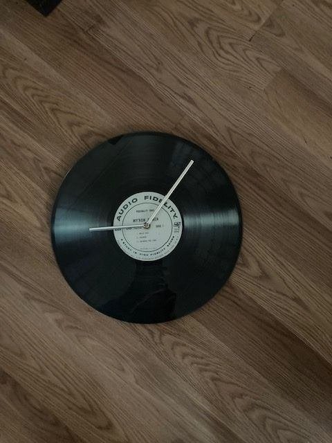 myron cohen lp klok rond 34.5 CM, Wandklok, Stil uurwerk, Ophalen of Verzenden, Zo goed als nieuw