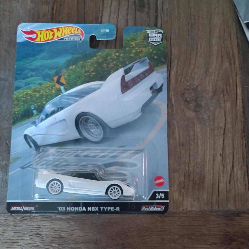 Hot Wheels Japanese Mountain Drifters Honda NSX Type-R white, Ophalen of Verzenden, Nieuw, Auto