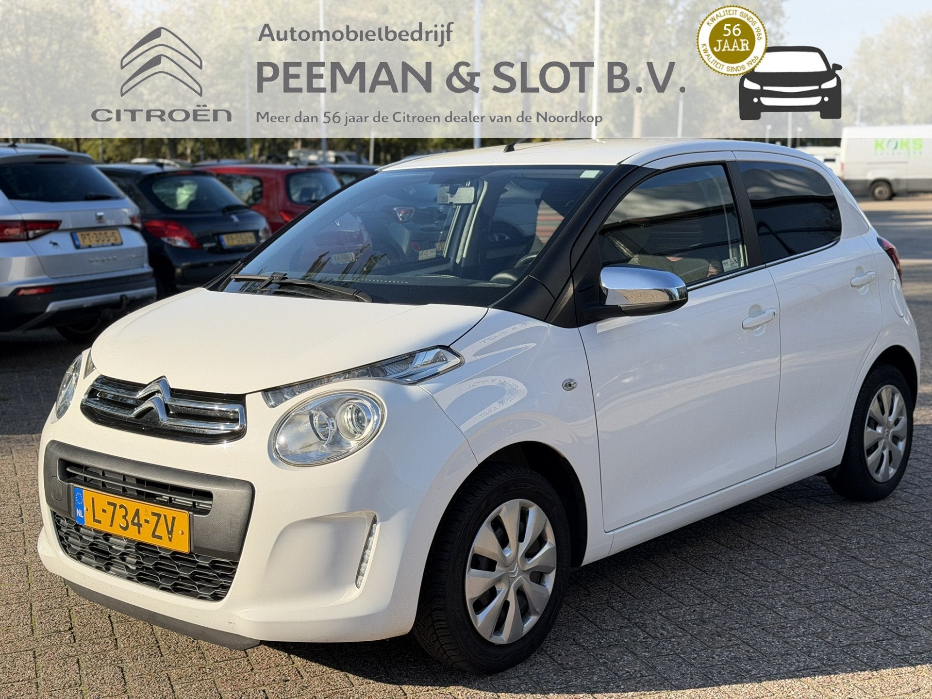 Citroën C1 1.0 VTi Feel Camera | Carplay/Android | Airco, Voorwielaandrijving, Dealer onderhouden, Stof, Gebruikt