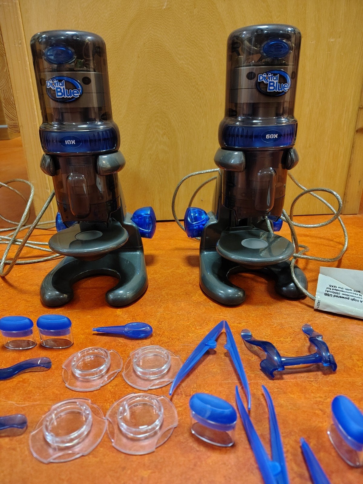 Microscoop digital blue Model QX5, Ophalen of Verzenden, Gebruikt
