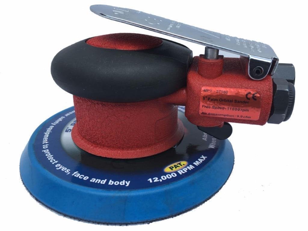 125 mm Schuurmachine  op perslucht , Excentrisch, extra laag, Ophalen of Verzenden, Nieuw