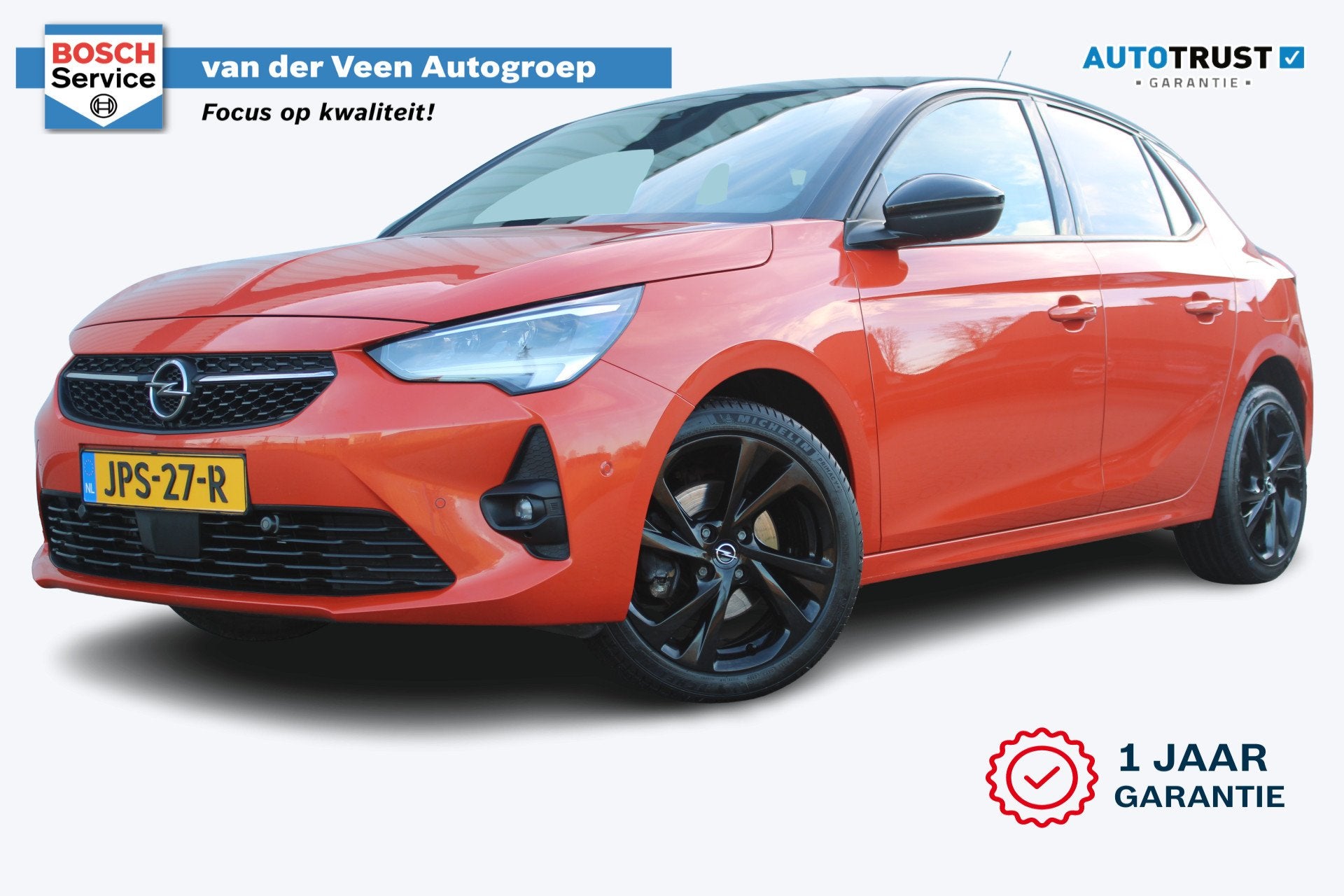 Opel Corsa 1.2 GS Line | Incl. 12 maanden garantie | Cruise, Auto's, 101 pk, Gebruikt, LED verlichting, Handgeschakeld