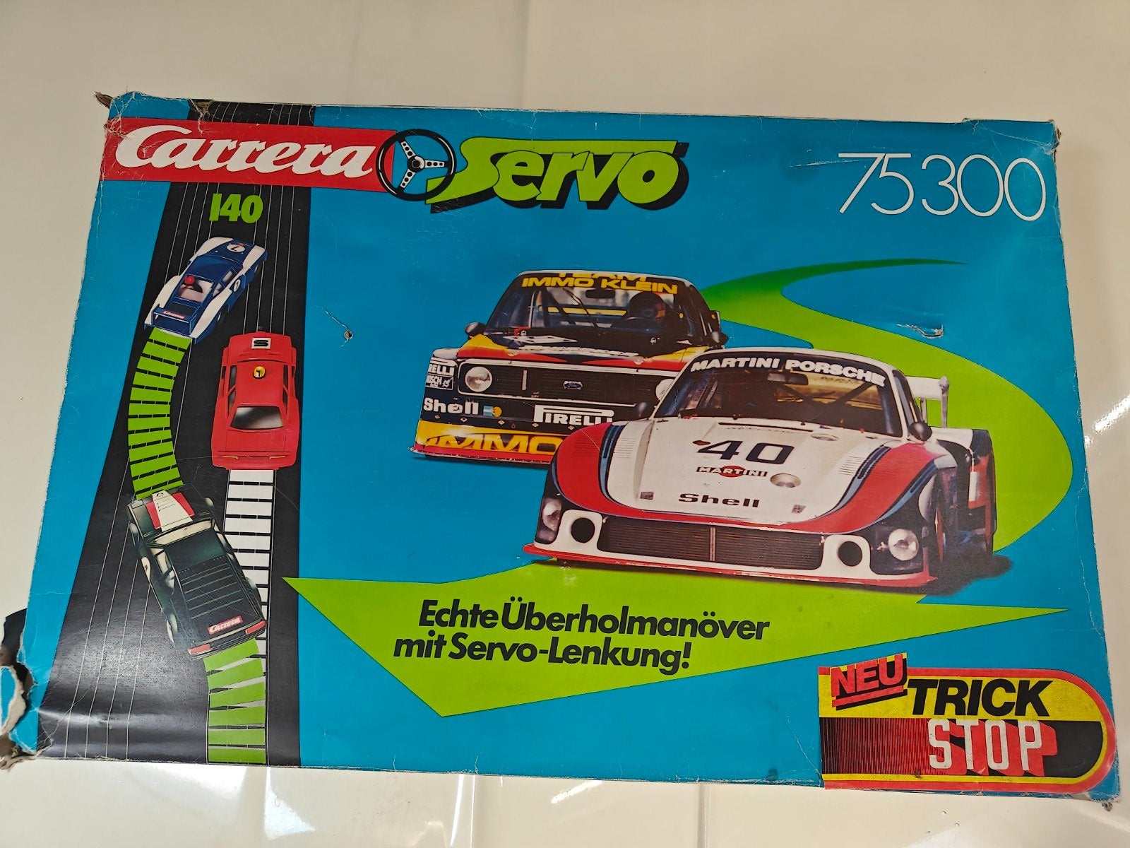 Carrera Servo 140 Racebaan Set 75300 - Vintage, Ophalen of Verzenden, Gebruikt, Elektrisch, Carrera