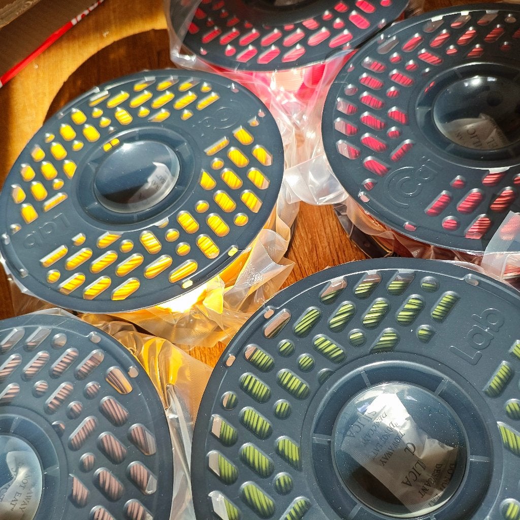 PLA+ Filament in gave kleuren! rol = 1kg = 330m! Nieuw, Computers en Software, Ophalen of Verzenden, Nieuw, Filamentrollen