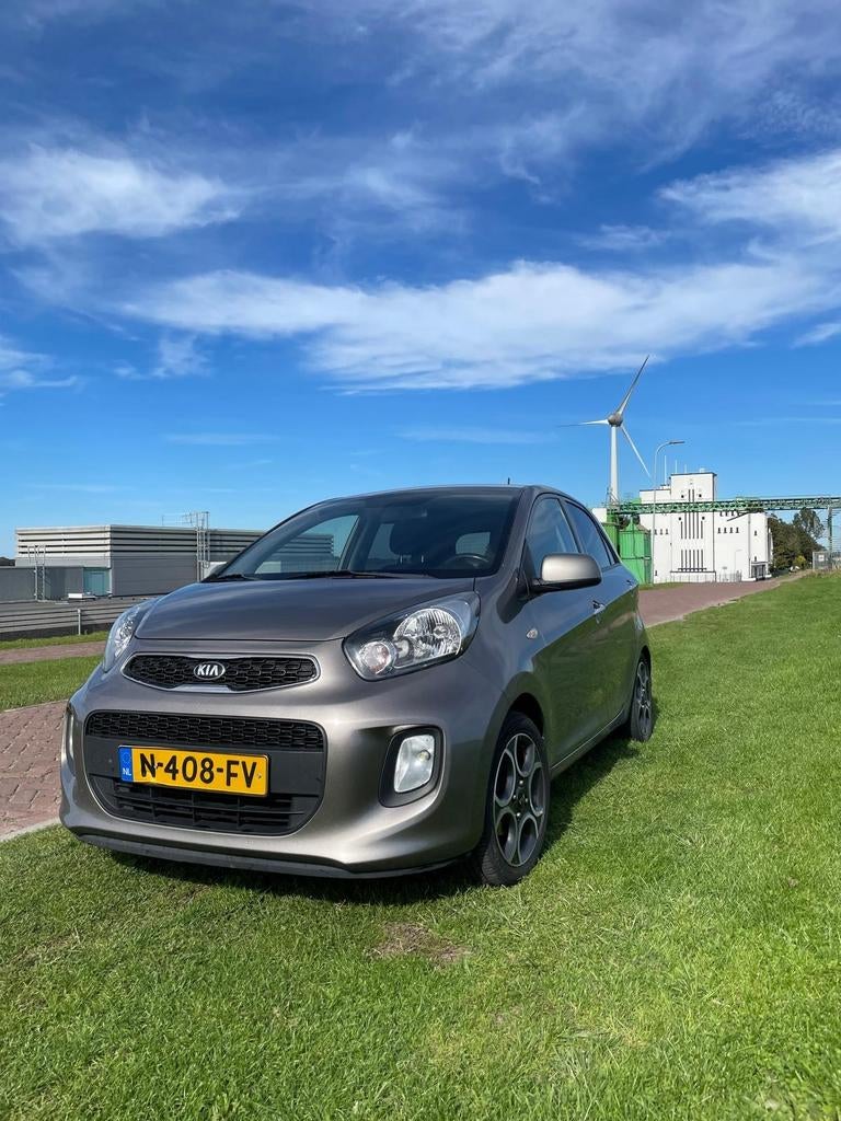 Kia Picanto 1.2 CVVT First Edition | Navi | Camera | Cruise, Auto's, Voorwielaandrijving, 4 cilinders, 765 kg, Handgeschakeld