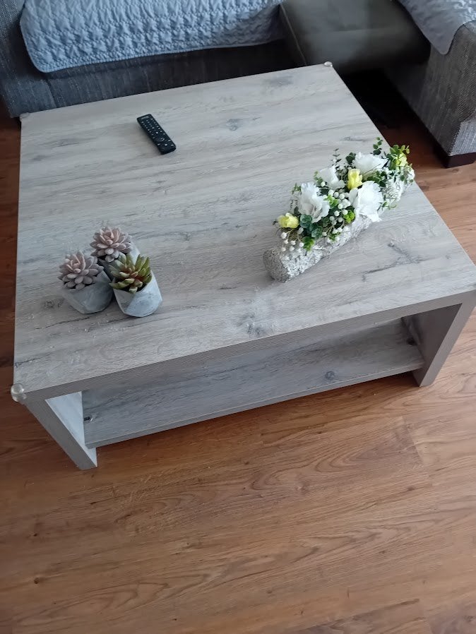 zeer mooie salon tafel 90\/90, Ophalen, 50 tot 100 cm, 50 tot 100 cm, Zo goed als nieuw
