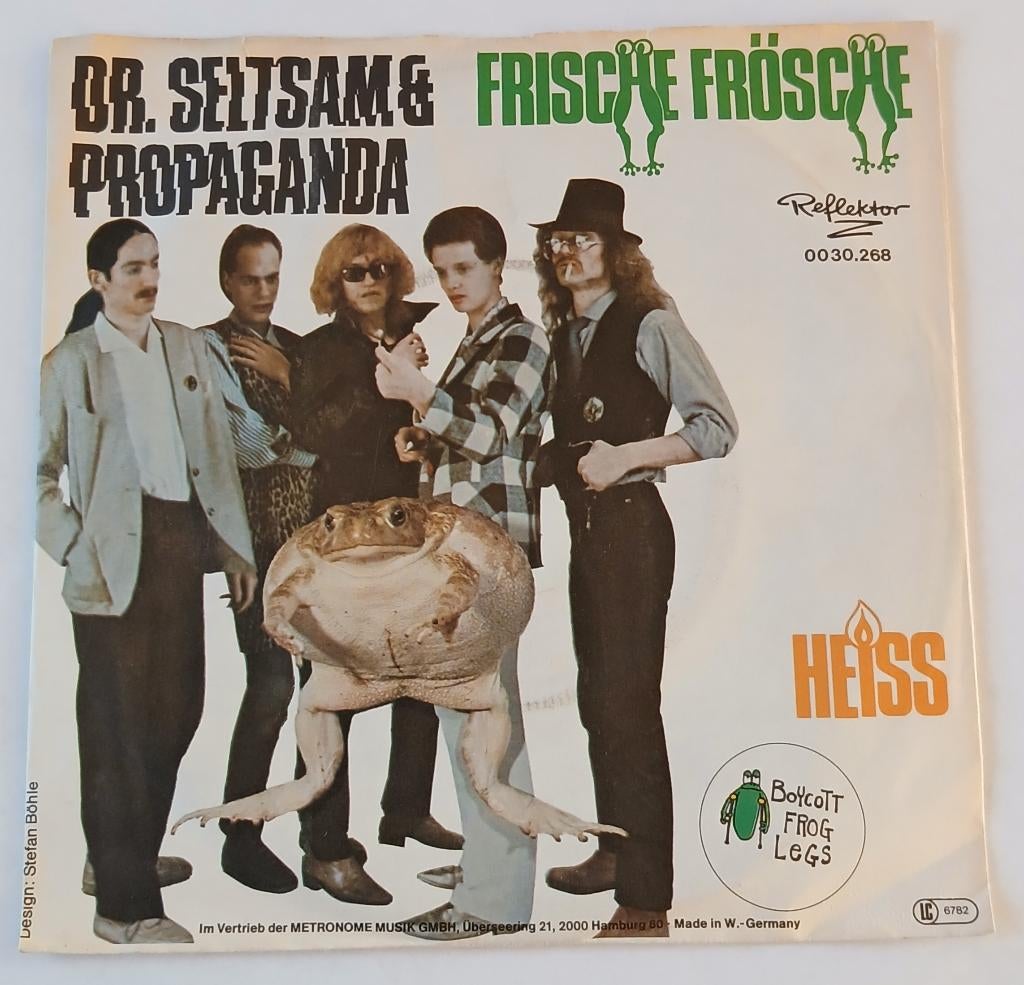 Dr. Seltsam & Propaganda - Frische frösche, Ophalen of Verzenden, Gebruikt, Pop