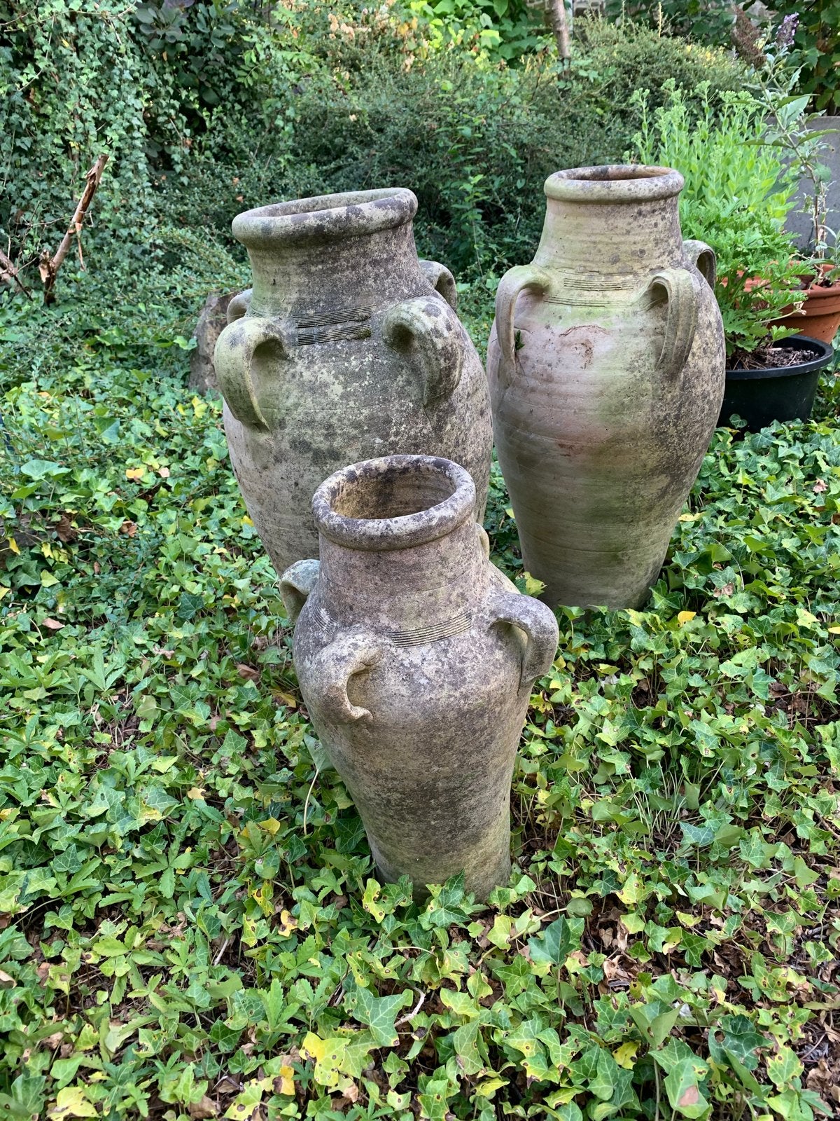 Set van 3 Griekse kruiken - Grote en kleine maten, Antiek en Kunst, Antiek | Vazen, Ophalen