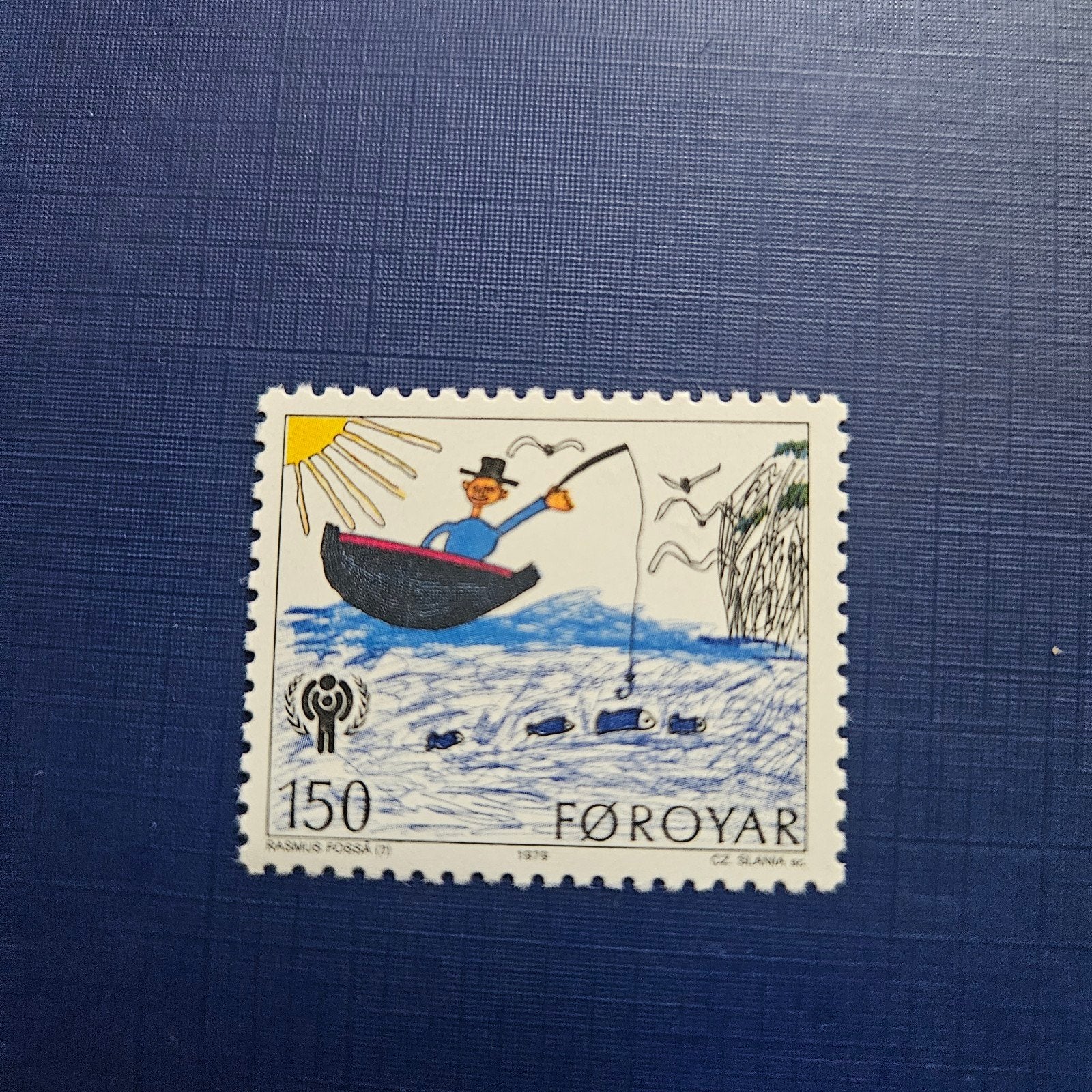Denemarken Faeröer nr 46 pf, Ophalen of Verzenden, Denemarken, Postfris