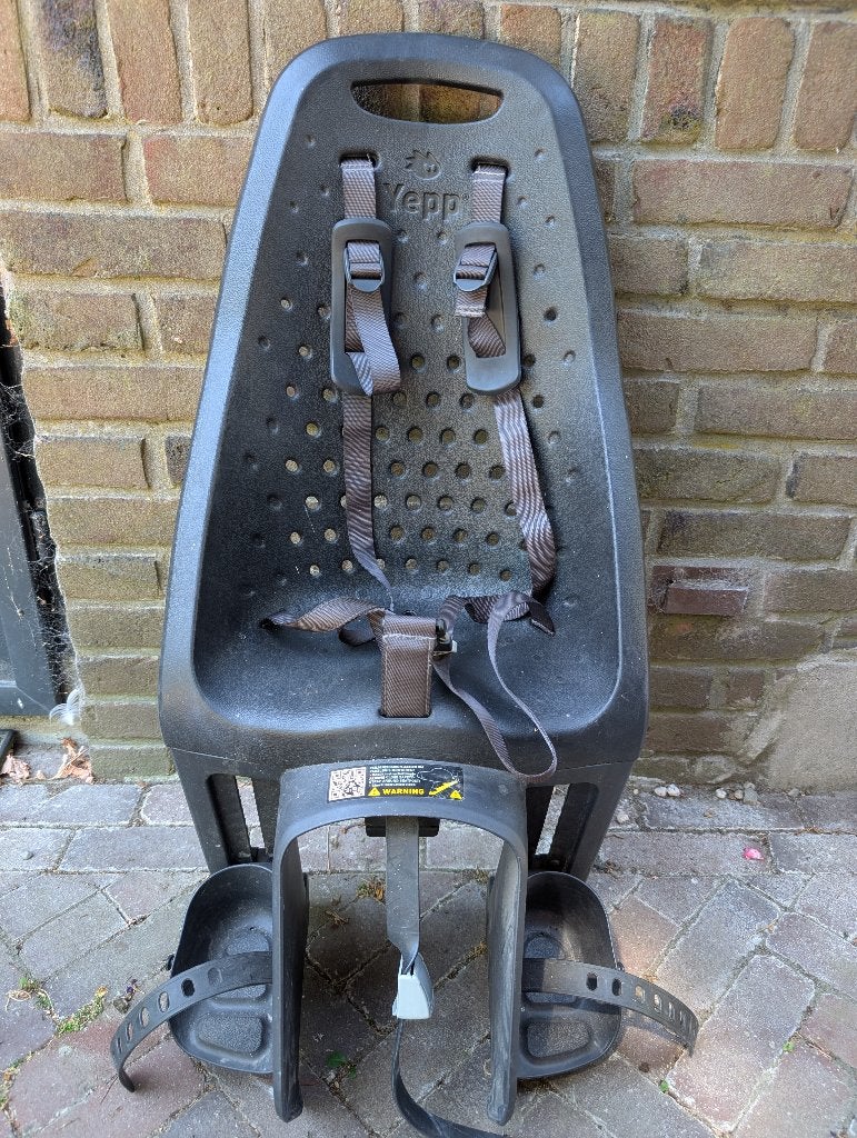 Fietsstoeltje Yepp, Fietsen en Brommers, Fietsaccessoires | Fietsstoeltjes, Ophalen, Achterzitje, Yepp, 9 t/m 18 kg