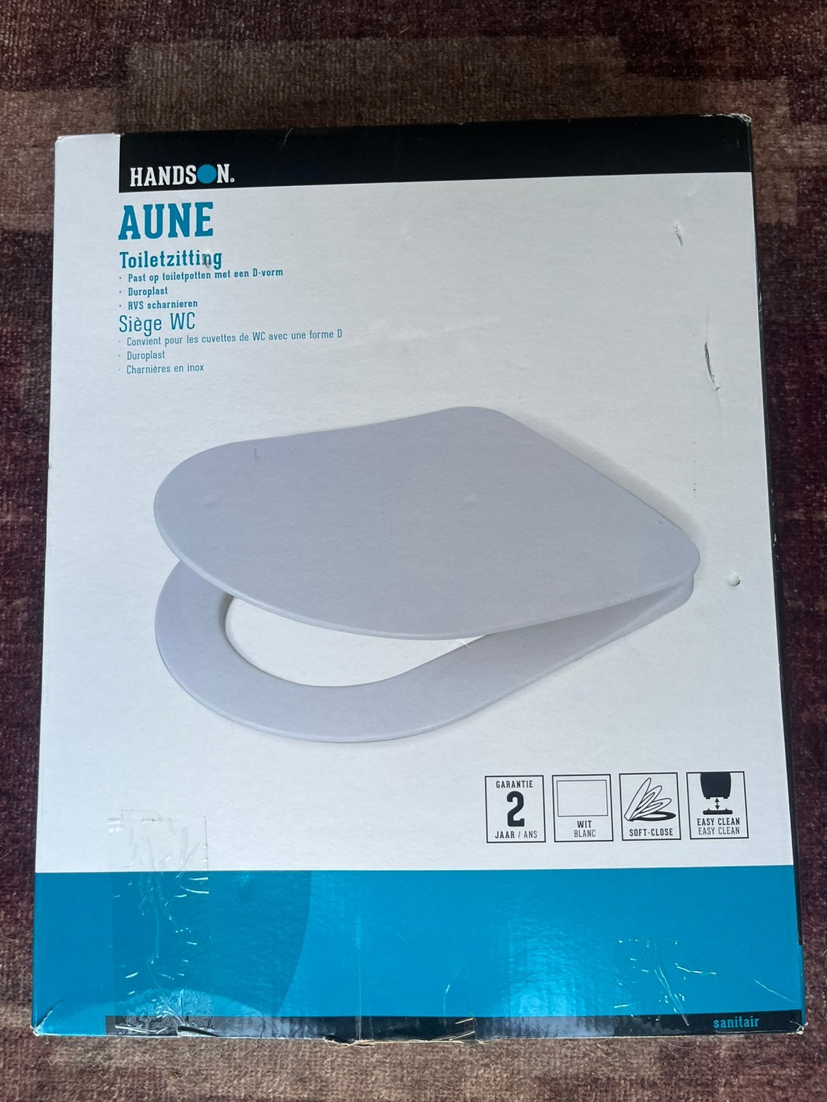 Te koop nieuwe toiletbril, Doe-het-zelf en Verbouw, Sanitair, Ophalen, Nieuw, Toilet