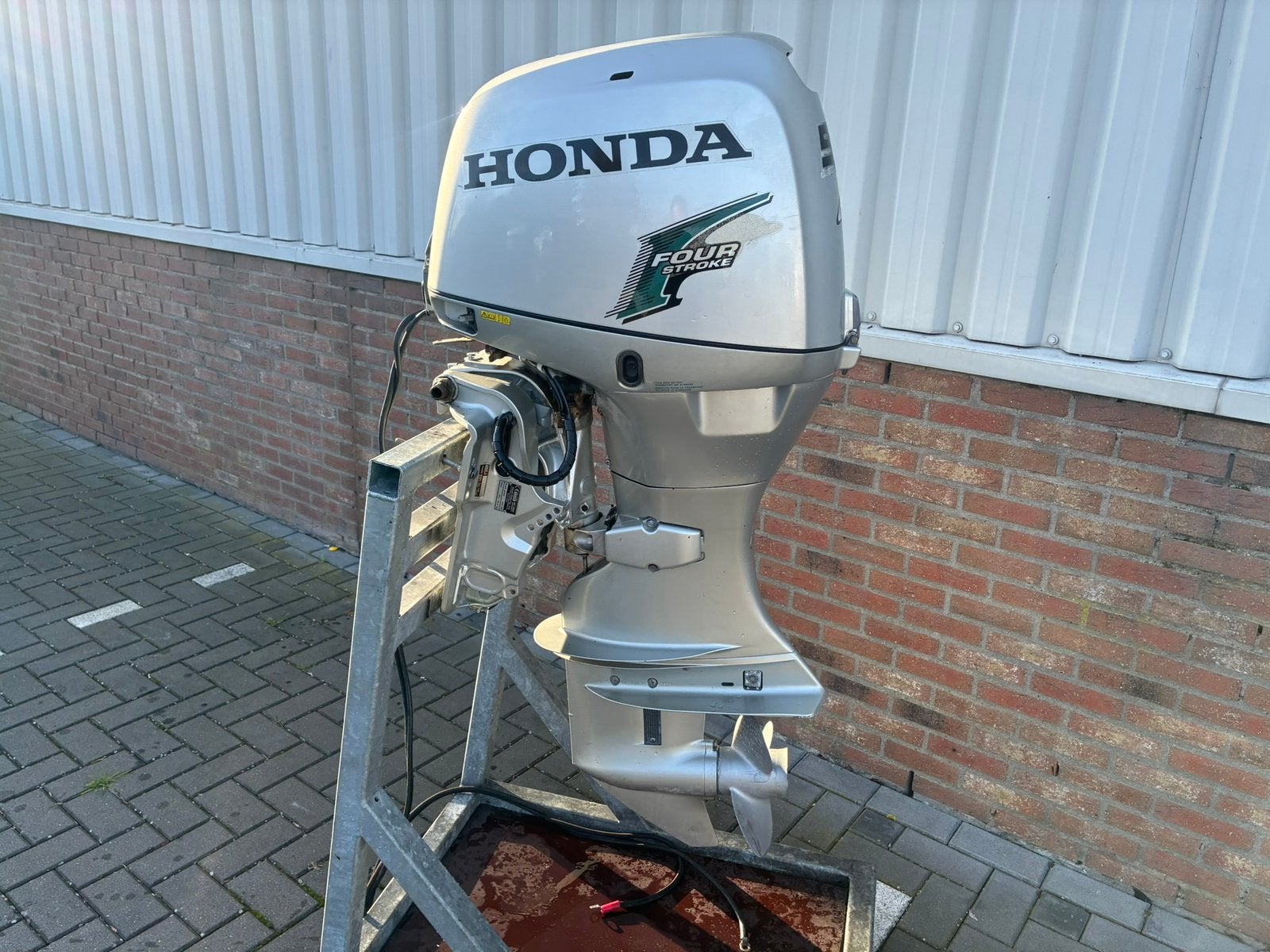 Honda 50 pk 4 takt EFI , bj 2009 , Powertrim,  vaarklaar !, Japan, Honda, Viertaktmotor, Ophalen of Verzenden