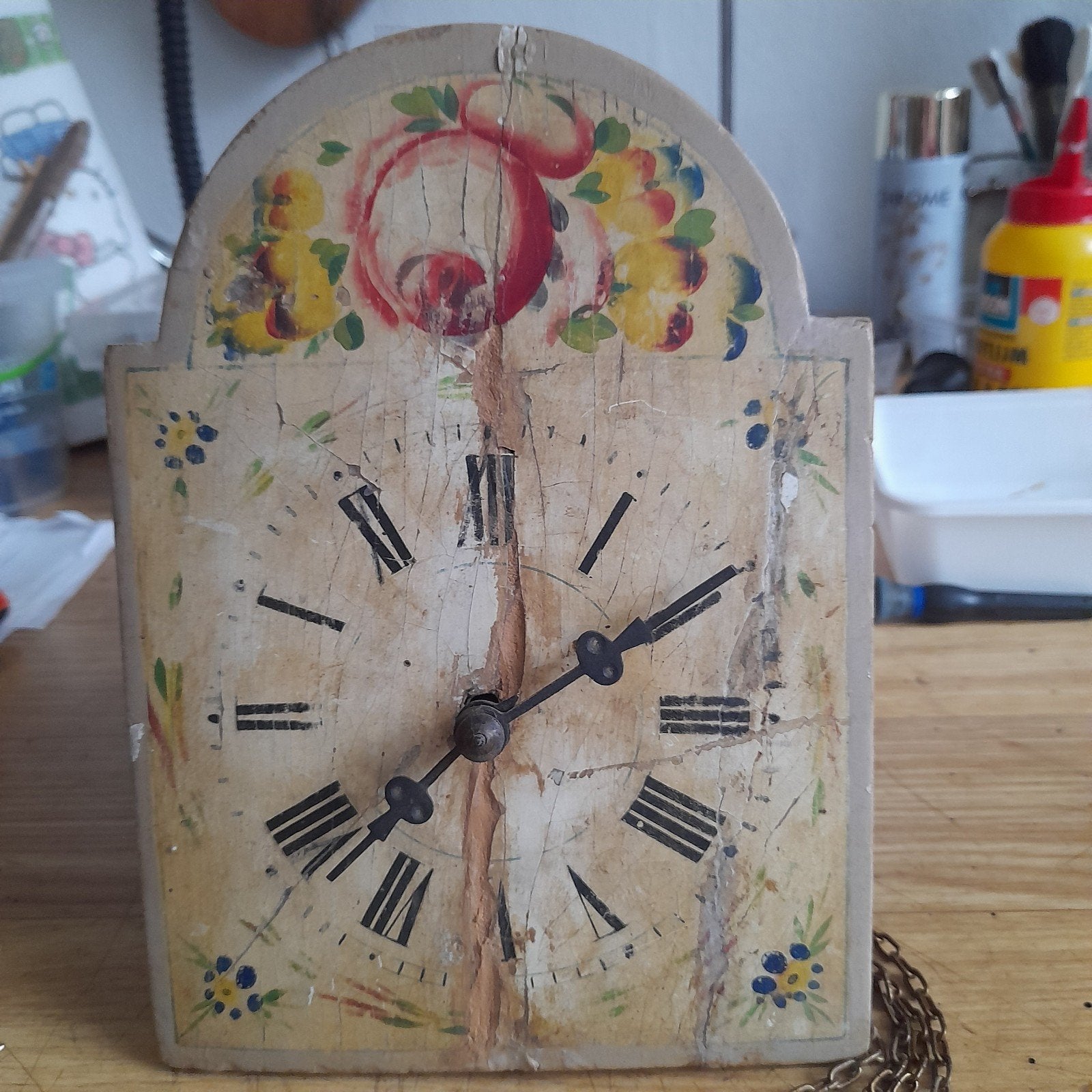 Antiek 19e eeuws appelklokje met deurtjes, Ophalen of Verzenden