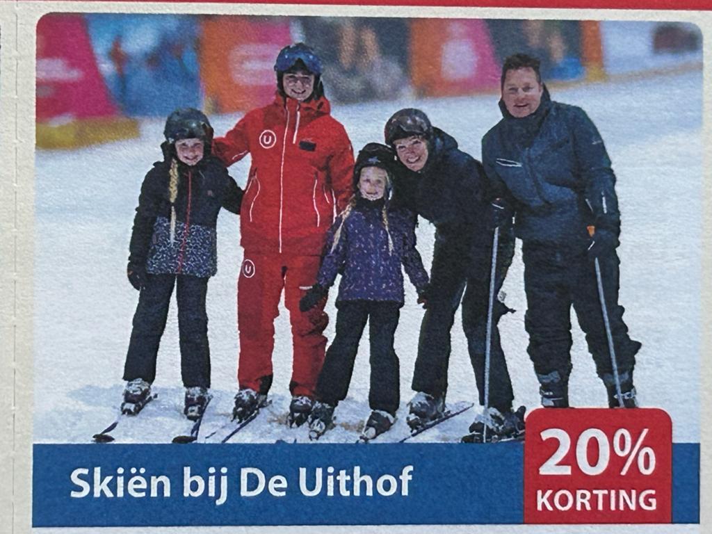 Skiën & schaatsen Uithof, Eén persoon