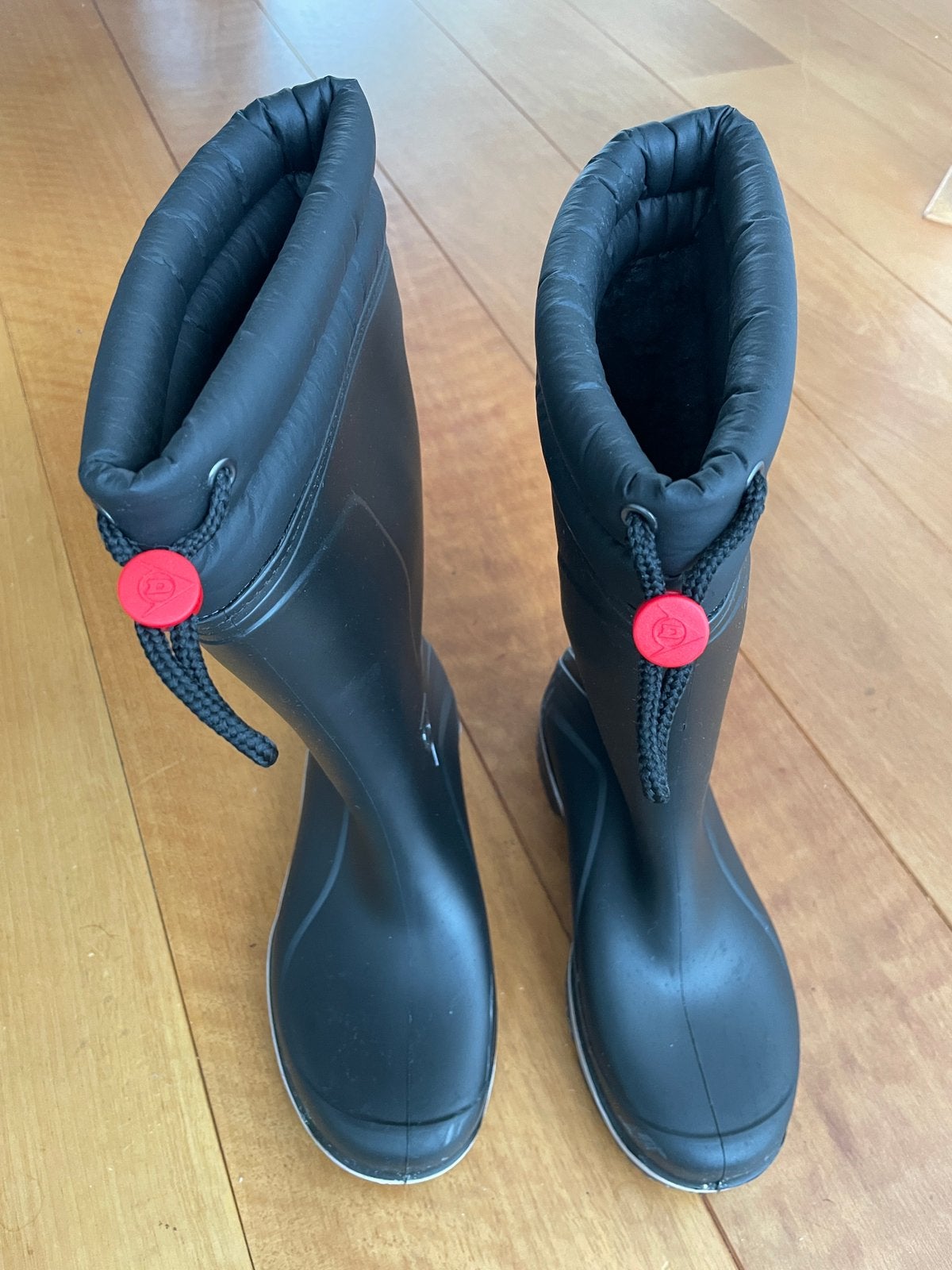 1x gebruikte Dunlop gevoerde regenlaarzen maat 37, Ophalen of Verzenden, Zo goed als nieuw, Regenlaarzen, Dames