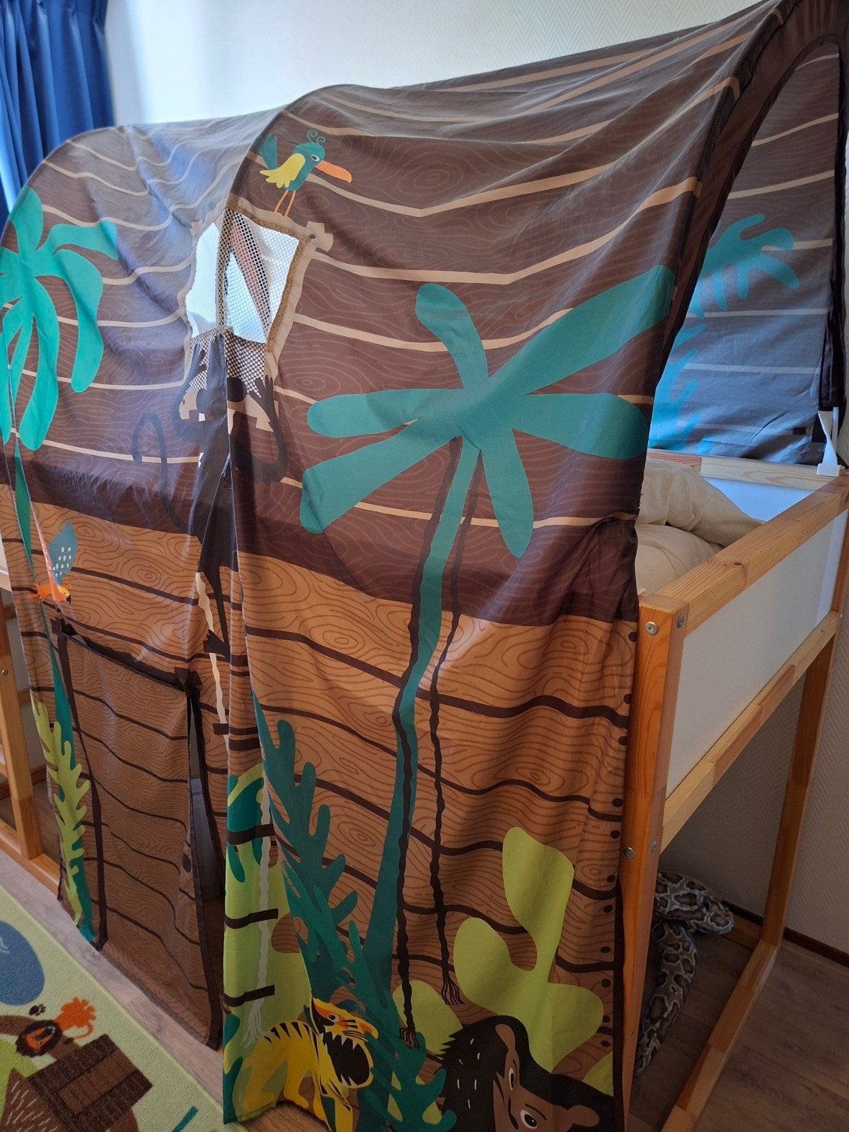 Tunneltent safari voor IKEA Kura bed, Ophalen, Gebruikt, Overige typen, Meerkleurig