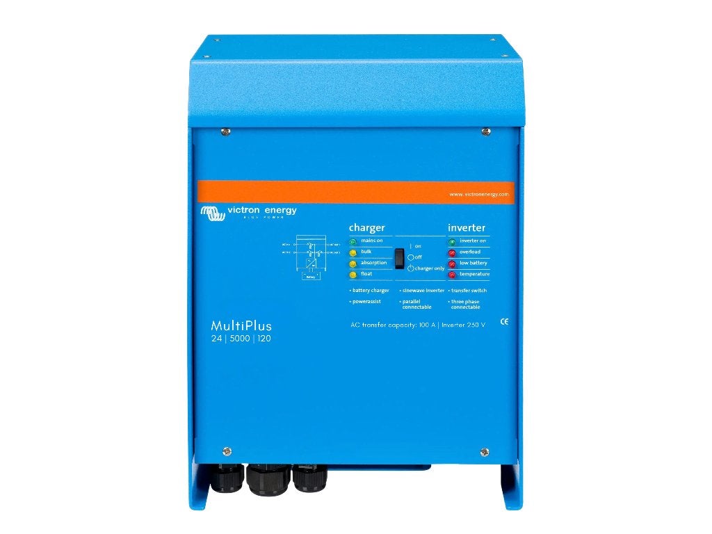 Victron MultiPlus 24/5000/120-100 | 24V Omvormer + Acculader, Info@aqua-marina.nl, Aqua-Marina.NL, Hoornseweg 17-03, 1775 RB MIDDENMEER
