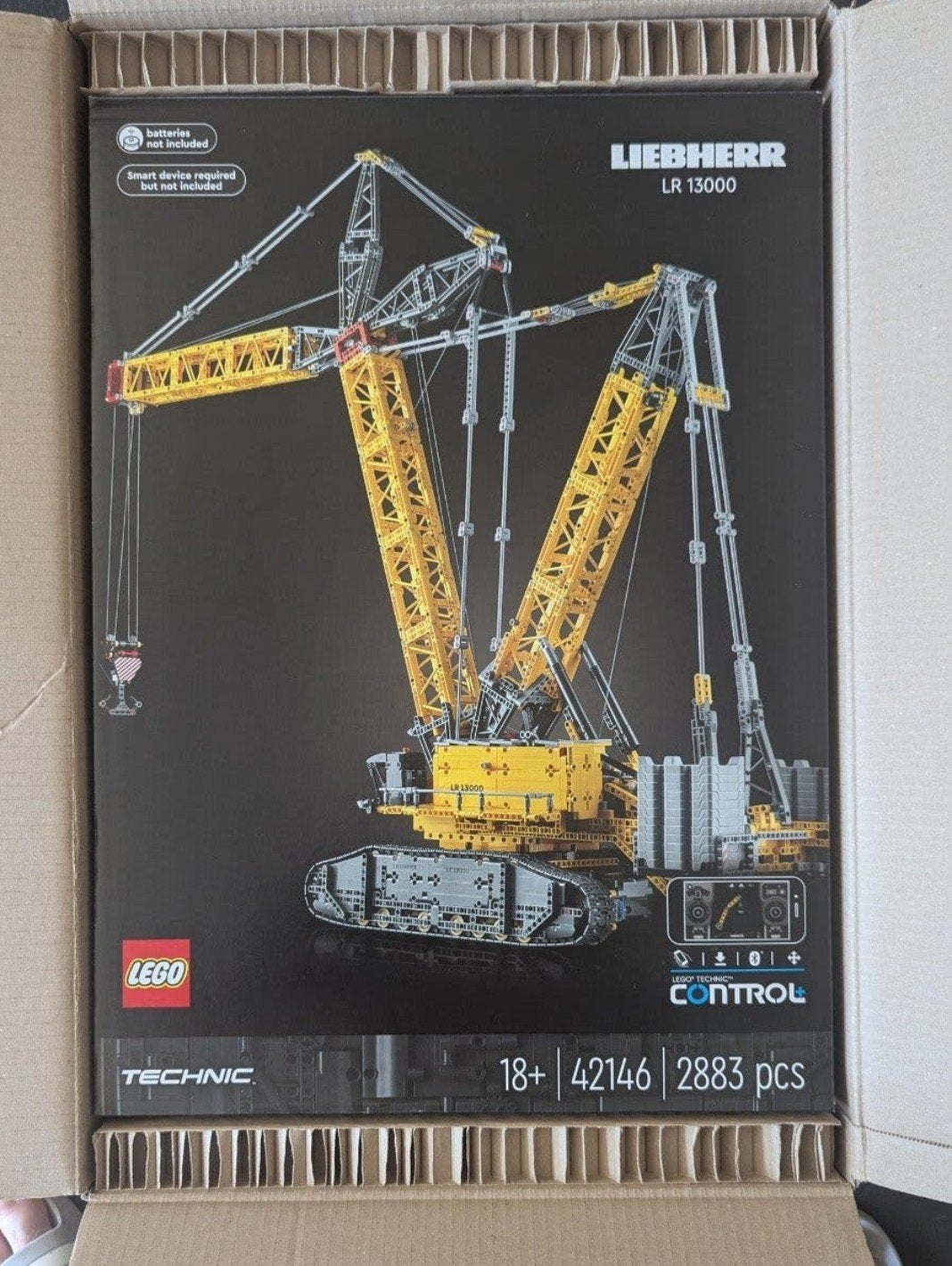 Nieuwe LEGO Technic Liebherr LR 13000 Rupskraan (42146), Lego, Nieuw, Ophalen of Verzenden, Technic