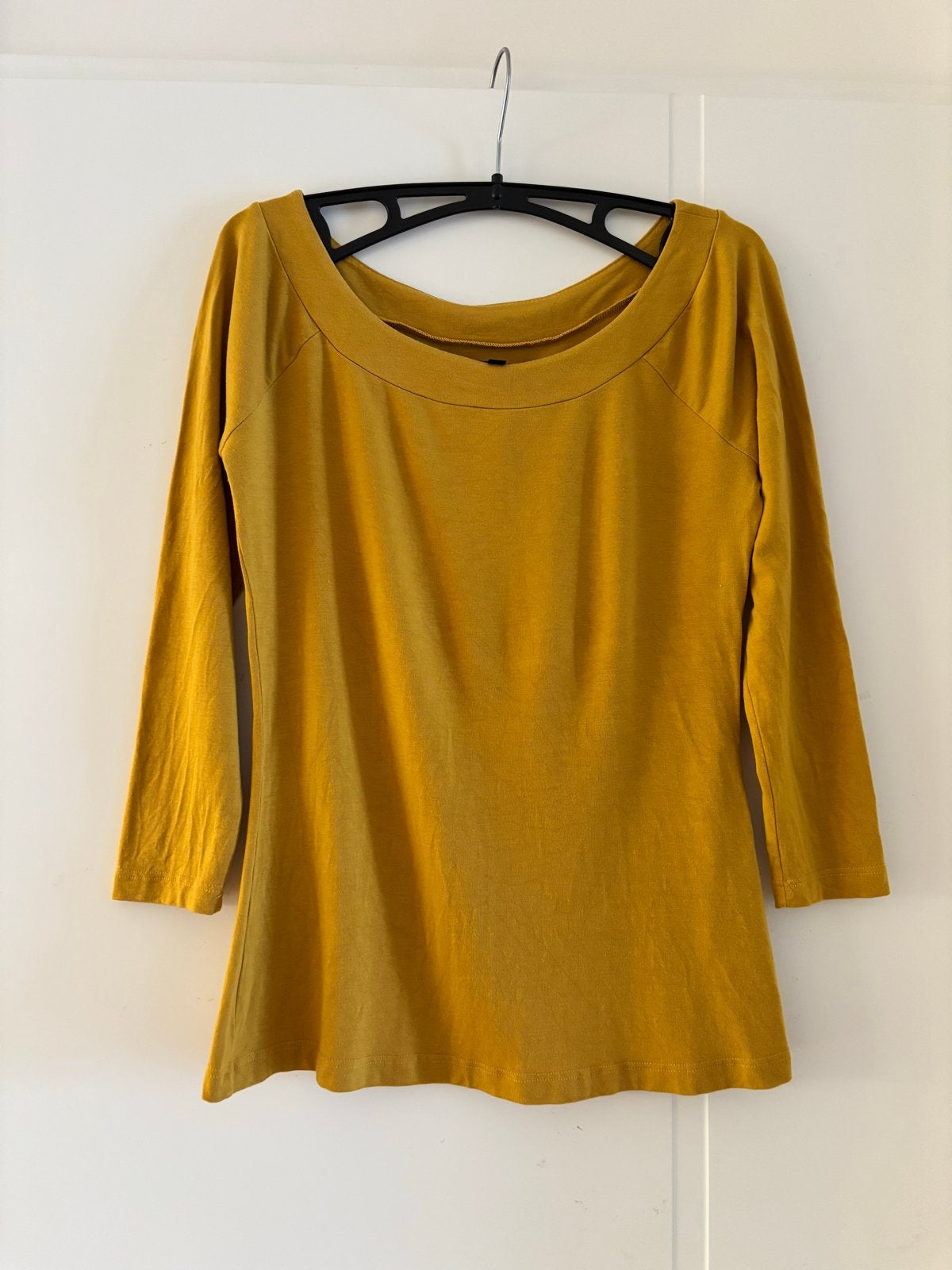 King Louie top, maat S, okergeel, Kleding | Dames, Geel, Ophalen of Verzenden, Zo goed als nieuw, Lange mouw