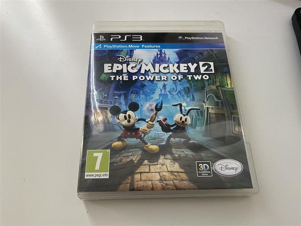 Disney epic mickey the power of two ps3 [ 26 ], Avontuur en Actie, Verzenden, 1 speler, Zo goed als nieuw