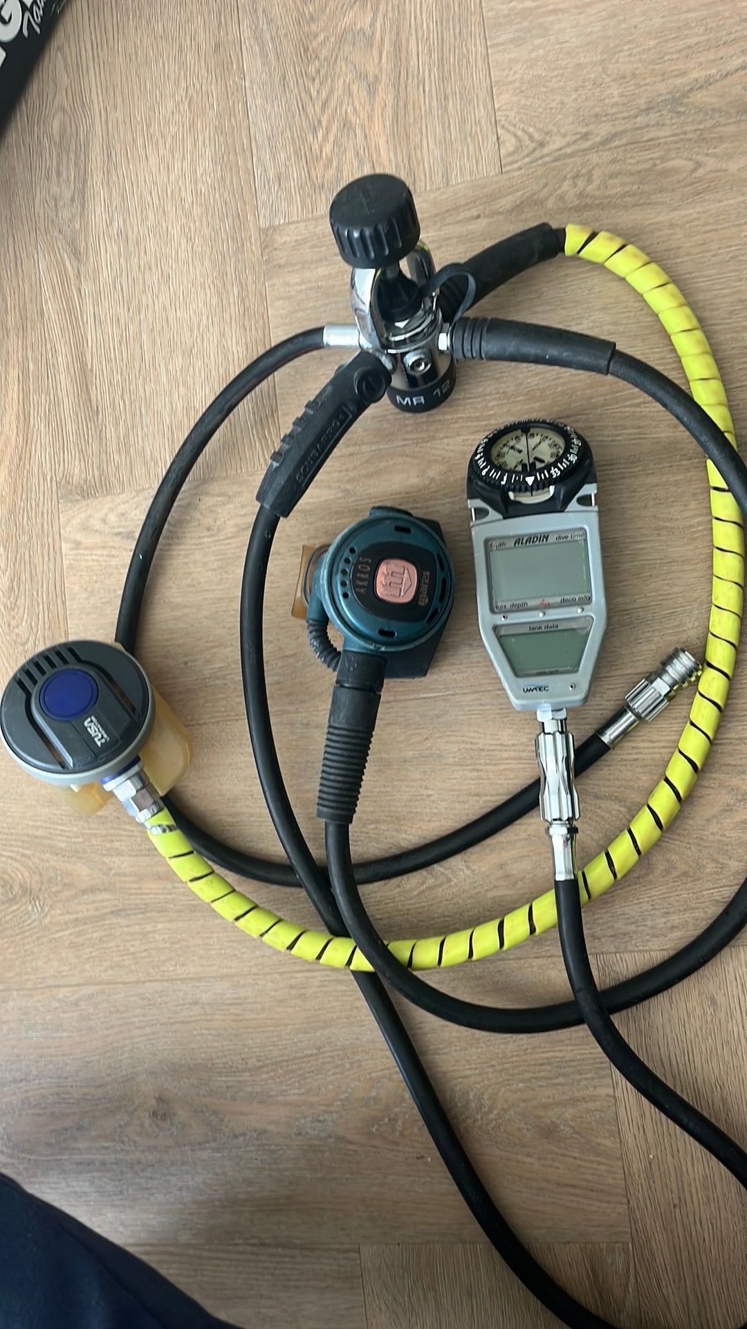 Duikuitrusting: Mares Akros, Scubapro, Aladin duikcomputer, Watersport en Boten, Duiken, Gebruikt, Overige typen, Ophalen