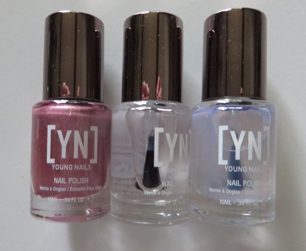 3 flesjes nagellak en nagellak polisch, Ophalen, Overige kleuren, Nieuw, Handen en Nagels