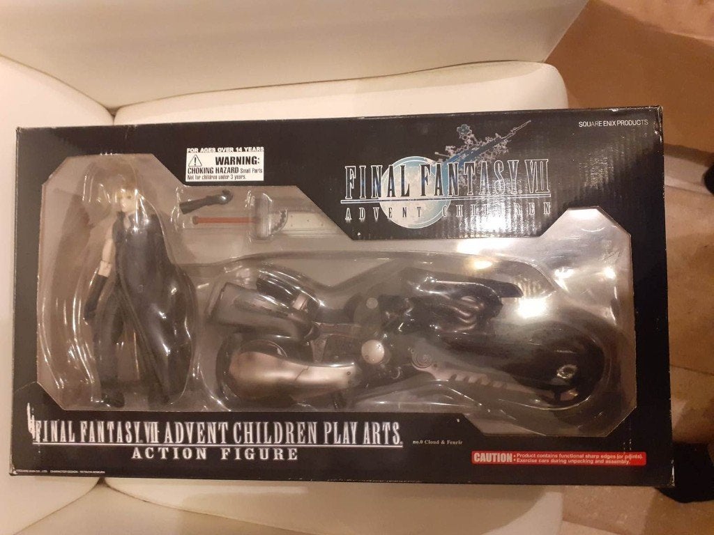 Cloud and Fenrir , Final Fantasy VII , Advent Children, Ophalen, Gebruikt