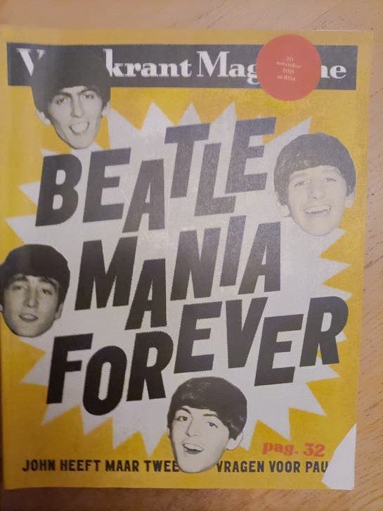 Beatle Mania Forever - Volkskrant Magazine 2021, Boeken, Tijdschriften en Kranten, Ophalen of Verzenden, Zo goed als nieuw, Muziek, Film of Tv