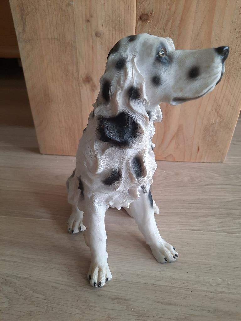 Beeld hond dalmatiër, Verzamelen, Beelden en Beeldjes, Ophalen of Verzenden, Zo goed als nieuw, Dier