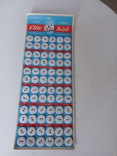 Prym Elite Wasche Knopfe jrn 50.Orig. verpakking,)adv.nr.347, Ophalen of Verzenden, Zo goed als nieuw, Breien of Haken, Overige typen