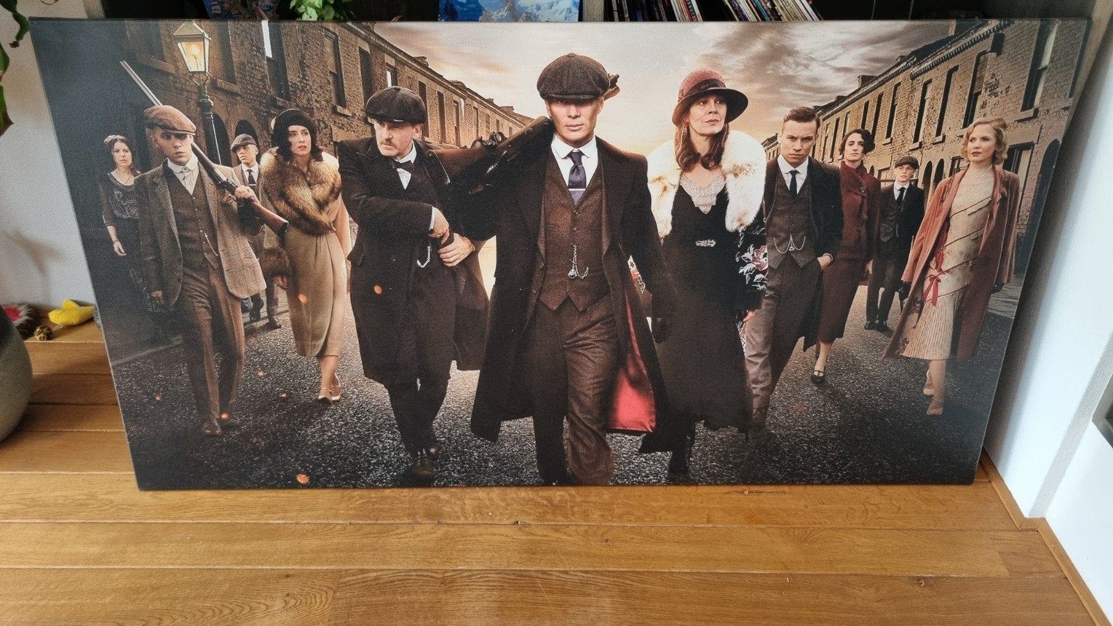 Peaky Blinders Canvas - Groot Formaat (170x90 cm), Ophalen, 125 cm of meer, 75 – 100, Print